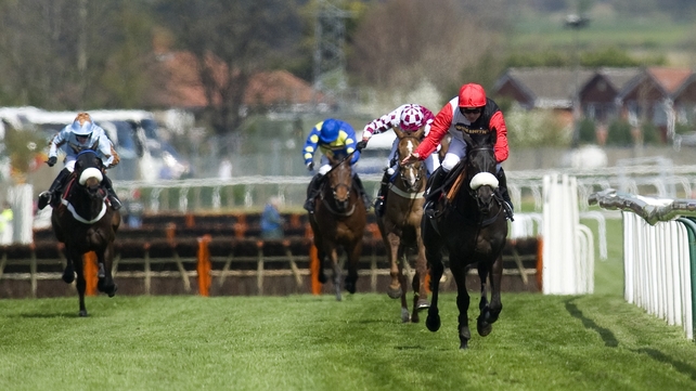 Big Buck's (front-right of picture) is 50-50 to return to racing in 2013