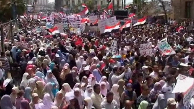 Syrian protesters take to the streets to test the ceasefire Syrian protesters take to the streets to test the ceasefire