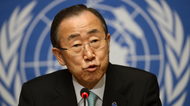Ban Ki-moon said he is working on sending a larger mission to Syria Ban Ki-moon said he is working on sending a larger mission to Syria
