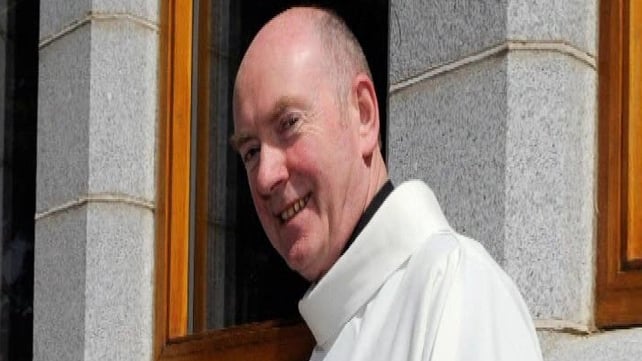 Father Martin McVeigh said he did not know how the images had appeared Father Martin McVeigh said he did not know how the images had appeared