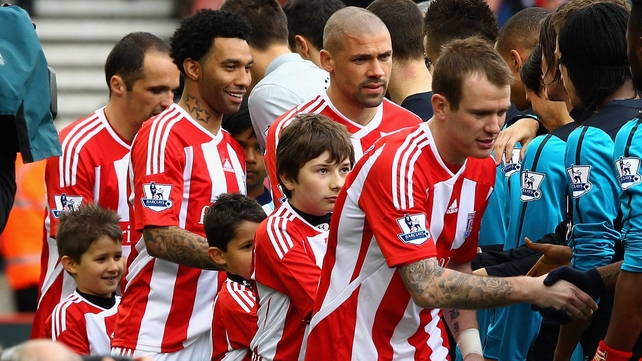 Stoke host champions Man City