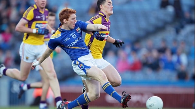 Paul Kelly slotted home a goal for Longford