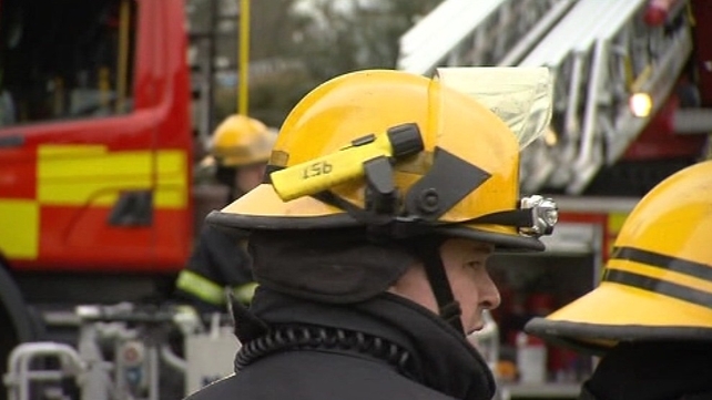 It is understood that the fire was brought under control at around midnight It is understood that the fire was brought under control at around midnight