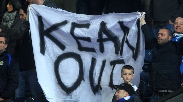 Blackburn fans finally got their wish after a relentless campaign against Steve Kean