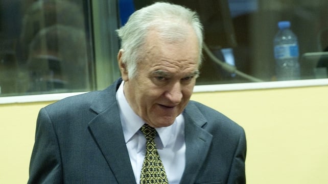 Ratko Mladic has been accused of genocide Ratko Mladic has been accused of genocide
