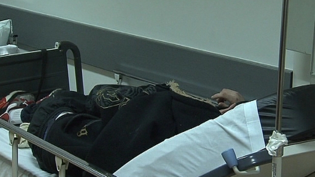 The openings are part of efforts to move patients in hospitals from trolleys to beds The openings are part of efforts to move patients in hospitals from trolleys to beds