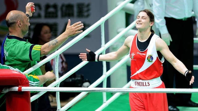Katie Taylor: "For the last couple of years people have been wishing me well for the Olympics and I have had to tell them that I hadn't qualified yet. It's just a big relief to finally qualify and to be going as the current world champion."