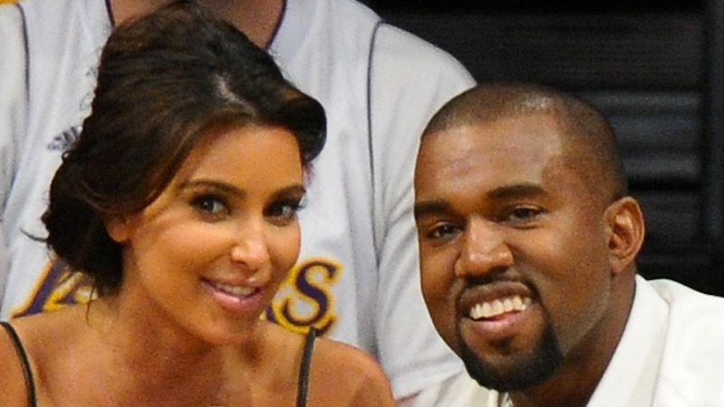 Proud parents Kim Kardashian and Kanye West