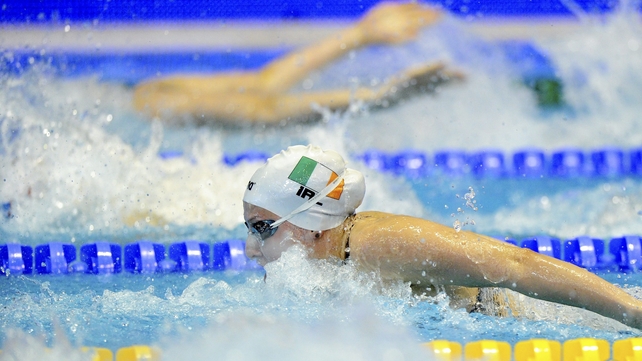 The Irish team claimed a respectable sixth place finish at the 4x200m final