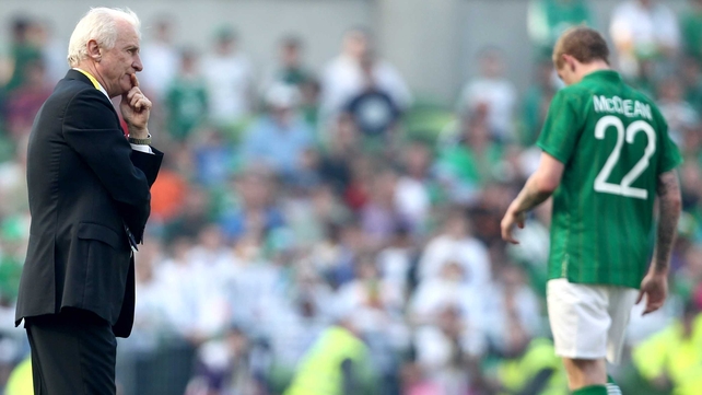James McClean will not start against Germany, according to Giovanni Trapattoni