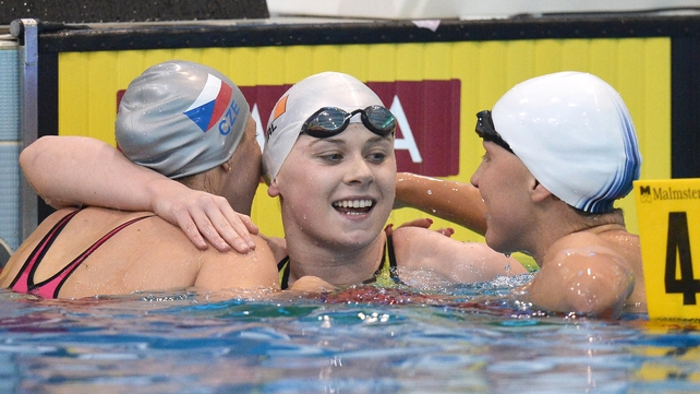 Sycerika McMahon came agonisingly close to grabbing gold in Hungary