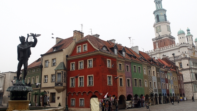 The city of Poznan awaits thousands of Irish supporters for the opening game against Croatia on 10 June