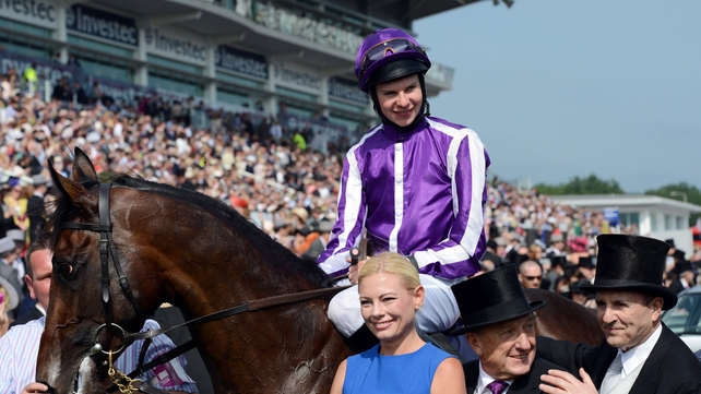 Joseph O'Brien rode Gale Force Ten to victory at Dundalk