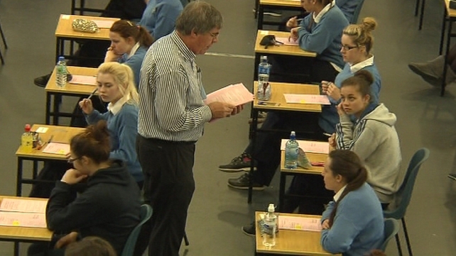 Students sat Maths and Irish today Students sat Maths and Irish today