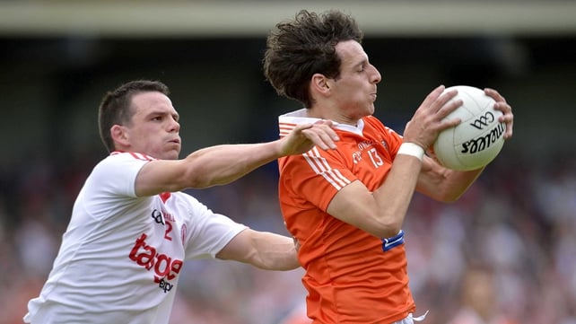 Jamie Clarke starts in the Armagh forward line