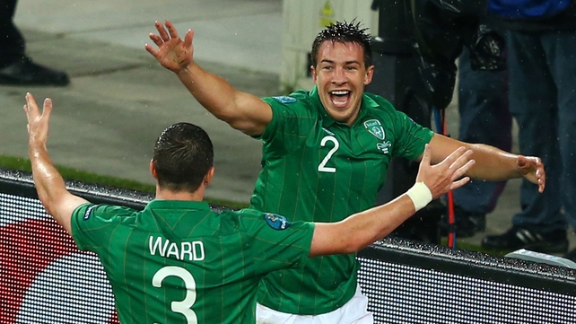 Sean St Ledger got Ireland back into the game