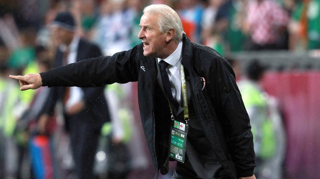 Giovanni Trapattoni was particularly aggrieved at the decision to allow Croatia's second goal