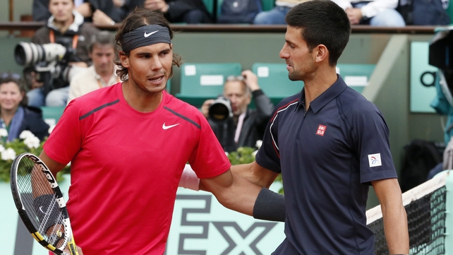 The betting market suggests that there's approximately an 85% probability of either Rafael Nadal or Novak Djokovic winning the French Open