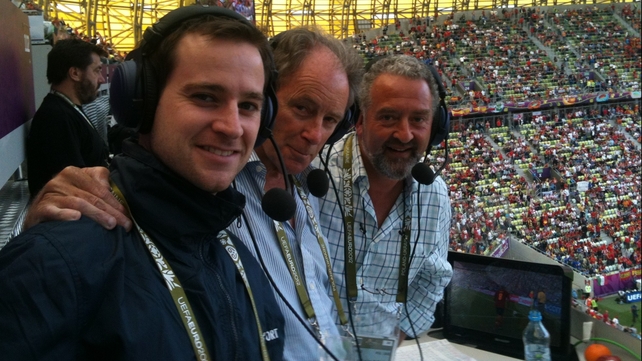 (L to R) Liam Nolan, Brian Kerr and Stephen Alkin