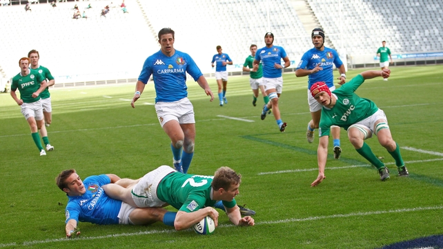 Ireland finished on a high with a win over France
