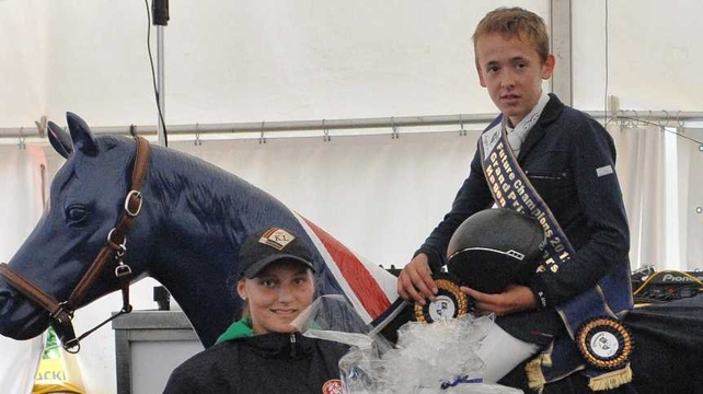 Bertram Allen posted the fastest time in the jump-off