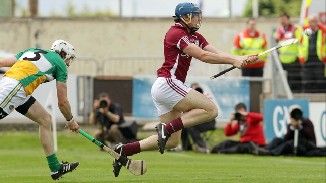 Conor Cooney scores Galway's second goal