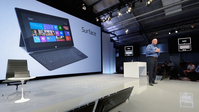 Microsoft recently launched the Surface tablet Microsoft recently launched the Surface tablet