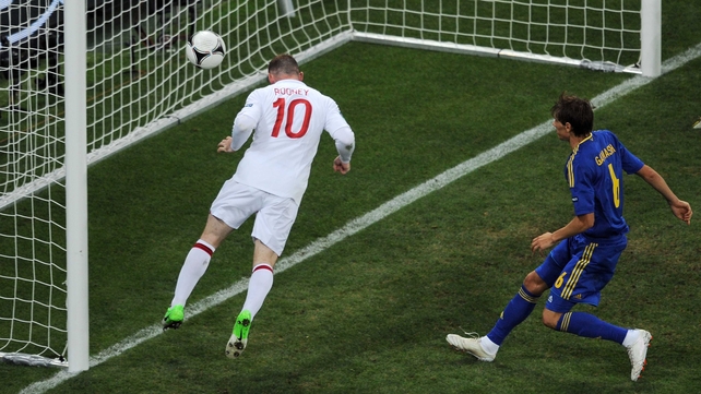 Wayne Rooney converted the easiest of chances shortly after half time