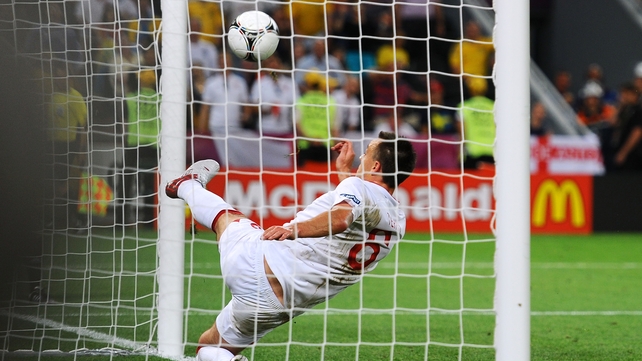 Human error saw Ukraine denied a perfectly good goal against England at Euro 2012