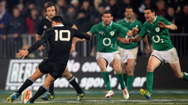 Dan Carter wins it for New Zealand last Saturday