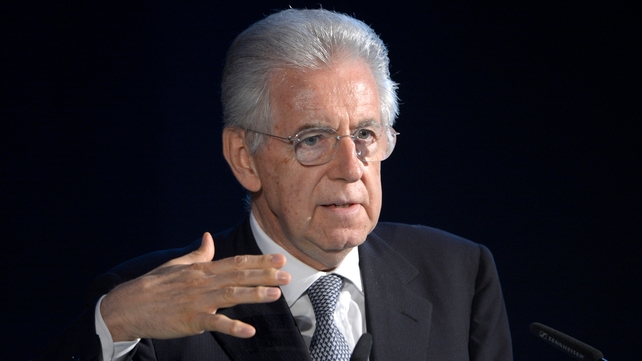 Mario Monti has said he would resign as Italian prime minister once the country's 2013 budget is passed Mario Monti has said he would resign as Italian prime minister once the country's 2013 budget is passed
