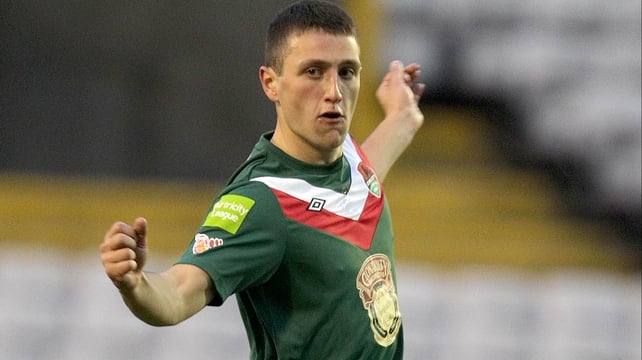 Shane Duggan got the vital goal for Cork City in front of 2,076 fans
