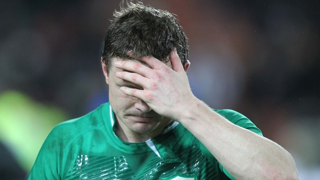 Brian O'Driscoll was left devastated by the 60-point loss at Waikato Stadium