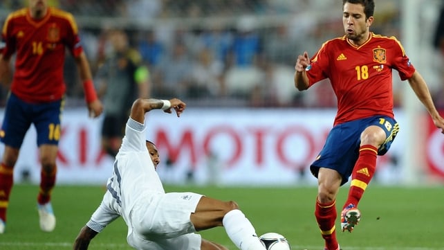 Jordi Alba has signed for Barcelona