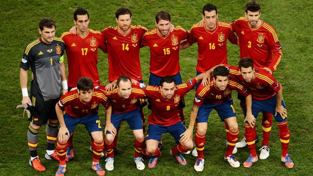 Spain are on course to defend their title
