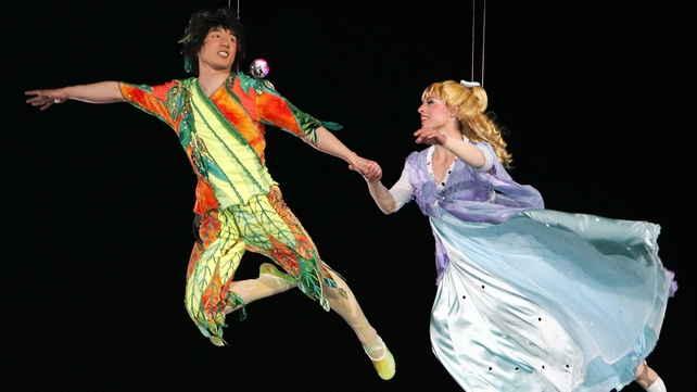 Peter Pan (L) was neither Italian nor a footballer