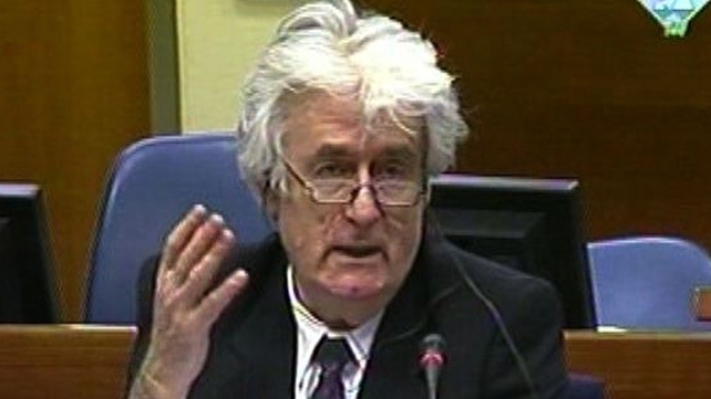 Radovan Karadzic was leader of the Bosnian Serb government during the three-year war that raged in Bosnia from 1992 Radovan Karadzic was leader of the Bosnian Serb government during the three-year war that raged in Bosnia from 1992