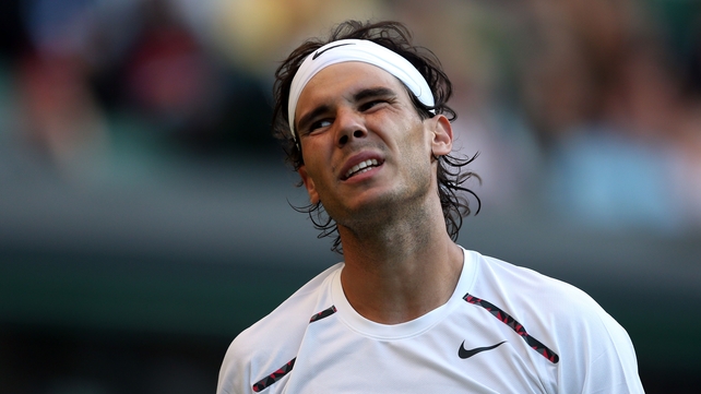 Rafael Nadal has a long history of knee problems