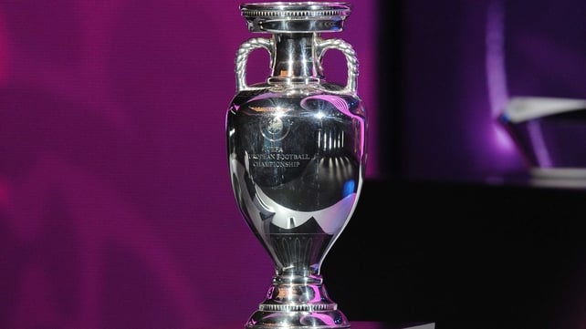 The Euro 2012 trophy