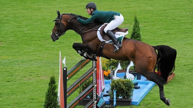 Shane Sweetnam of Cork finished second in the featured Grand Prix at Spruce Meadows