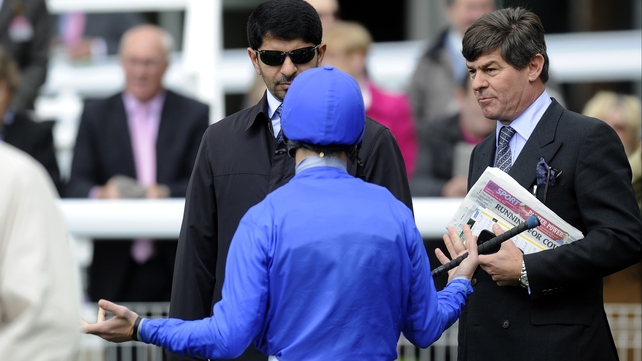 There was no joy for Saeed bin Suroor and Frankie Dettori in Italy as Sajjhaa finished fourth