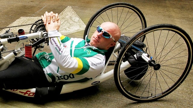 Mark Rohan has won gold in the individual B time trial at Brands Hatch
