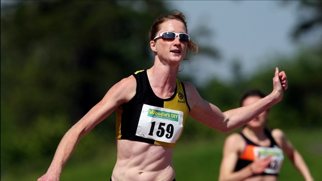 Joanne Cuddihy completed a 200m-400m double in Santry