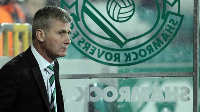Stephen Kenny lasted less than a year as Shamrock Rovers manager