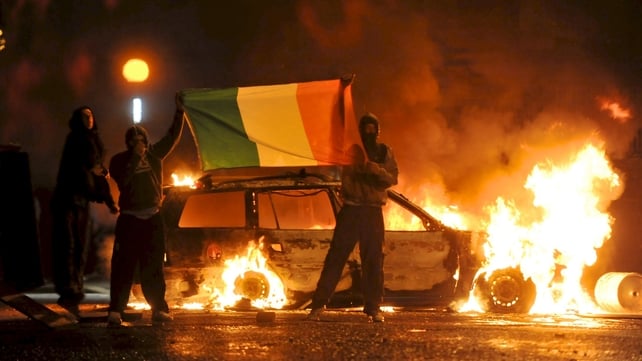 There has been violence around previous parades in the Ardoyne area There has been violence around previous parades in the Ardoyne area