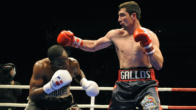 Irish amateurs Kenny Egan (pictured) and John Joe Nevin have been fighting in the World Series of Boxing without headguards