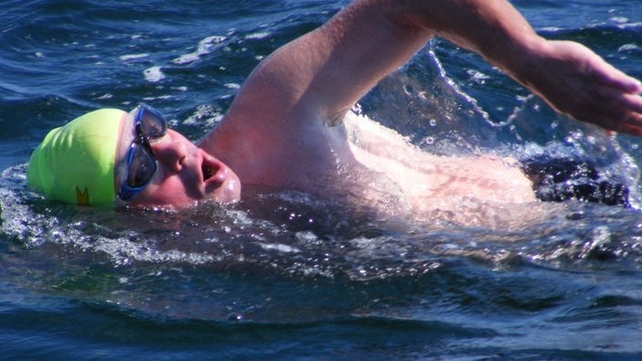 It could take Steve Redmond 35 hours to swim to Pembrokeshire It could take Steve Redmond 35 hours to swim to Pembrokeshire