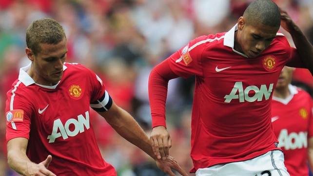 Nemanja Vidic and Chris Smalling are on the road to recovery