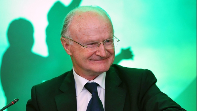 William B Glynn is the new IRFU president