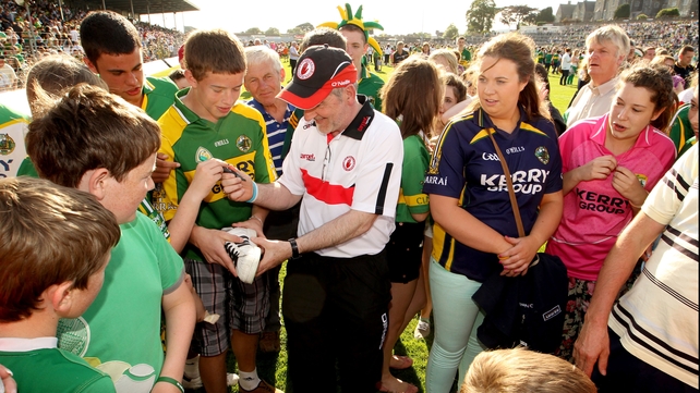 Tyrone were knocked out of the All-Ireland by Kerry in round three of the qualifiers